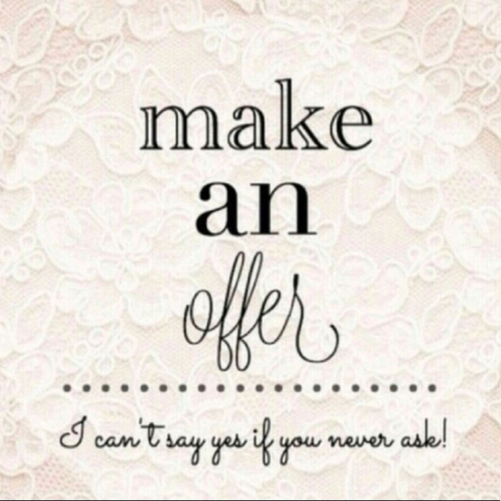 Offers welcome ⭐️